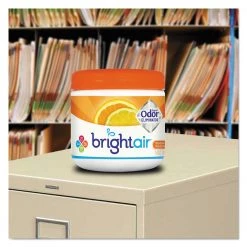 BRIGHT Air BRI 900013 14oz Super Odor Eliminator, Mandarin Orange And Fresh Lemon (6/Carton)