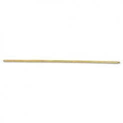 Boardwalk BWK121 15/16 In. Dia. X 54 In. Lacquered Hardwood, Threaded End Broom Handle - Natural