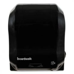 Boardwalk T7470BKBW Hands-Free Mechanical 13.25 In. X 10.25 In. X 16.25 In. Towel Dispenser - Black