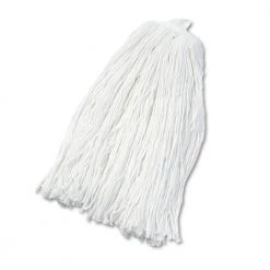 Boardwalk BWK2032RCT No. 32, Rayon, Cut-End Wet Mop Head - White (12/Carton)