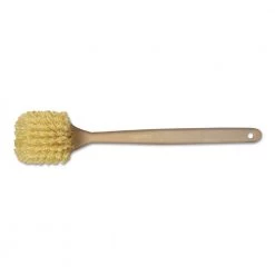 Boardwalk BWK4320 Polypropylene Fill 20 In. Long Tan Handle Utility Brush