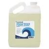 Boardwalk 5005-04-GCE00 1 Gal Foaming Hand Soap - Light Yellow, Herbal Mint Scent (4/Carton)