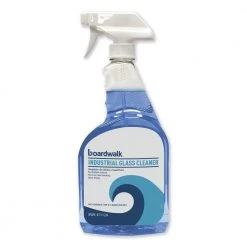 Boardwalk BWK47112AEA Industrial Strength 32 Oz. Trigger Spray Bottle Glass Cleaner With Ammonia