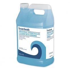 Boardwalk BWK4714AEA Industrial Strength 1 Gallon Bottle Glass Cleaner With Ammonia