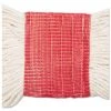 Boardwalk BWK503WHCT 5 In. Headband Super Loop Cotton/Synthetic Fiber Wet Mop Head - White, Large (12/Carton)