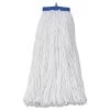 Boardwalk BWK720R Mop Head, Economical Lie-Flat Head, Rayon Fiber, 20oz, White (12/Carton)