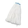 Boardwalk BWK724REA 24 Oz. Rayon Cut-End Lie-Flat Wet Mop Head - White
