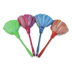 Boardwalk BWKMINIDUSTER MicroFeather Microfiber Feather 11 In. Mini Dusters - Assorted Colors