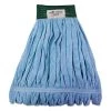 Boardwalk BWKMWTMB Microfiber Looped-End Wet Mop Head - Medium, Blue