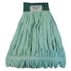 Boardwalk BWKMWTMG Microfiber Looped-End Wet Mop Head - Medium, Green