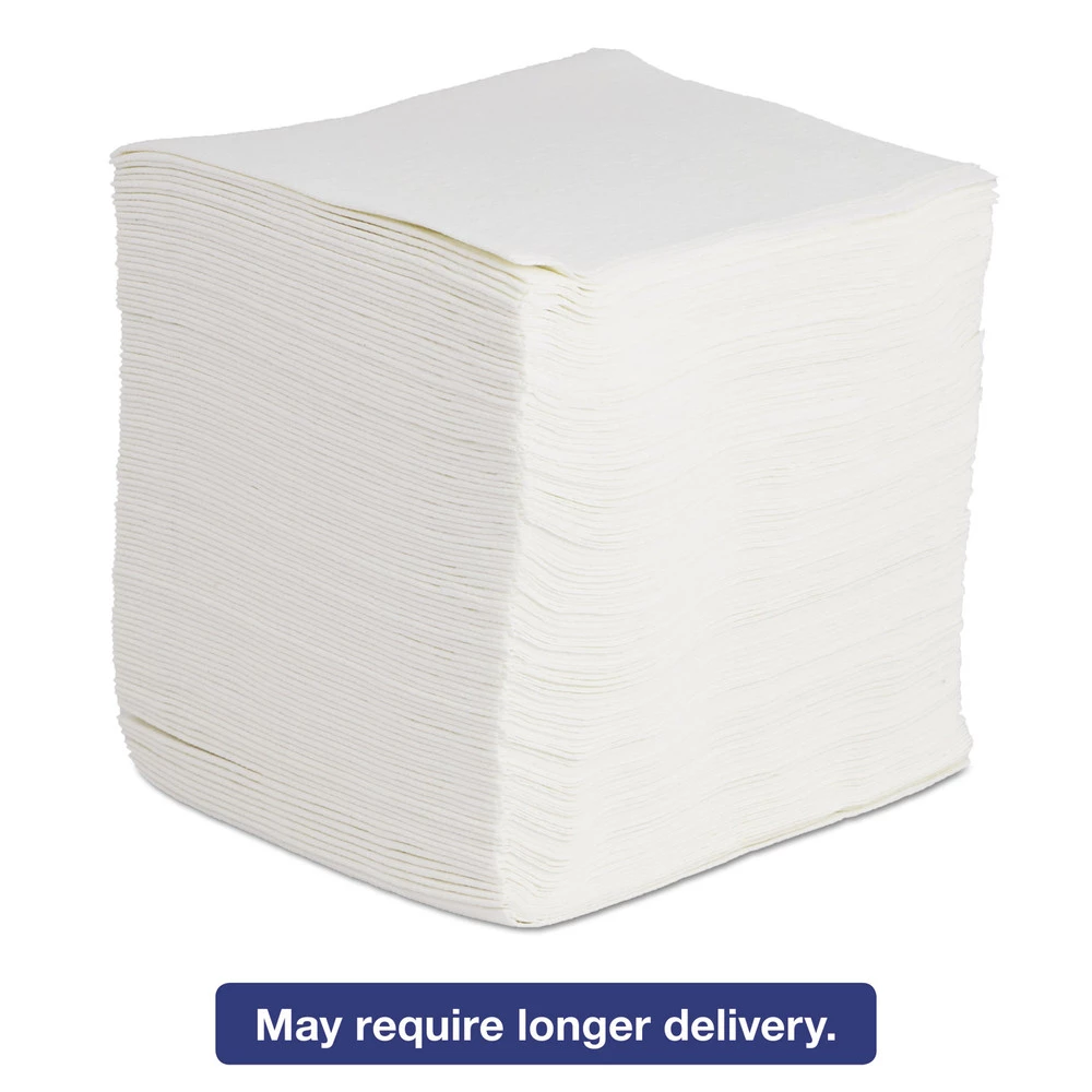 Boardwalk BWK-V030QPW 12 In. X 13 In. DRC Wipers - White (90-Piece/Bag, 12 Bags/Carton) - Image 2