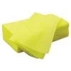 Chix 8673 Stretch N' Dut 24 In. X 24 In. Light Duty Dust Cloths - Yellow (30-Piece/Bag, 5 Bags/Carton)