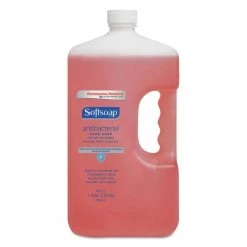 Softsoap 01903 Antibacterial Hand Soap, Crisp Clean, Pink, 1 Gallon Bottle (4/Carton)
