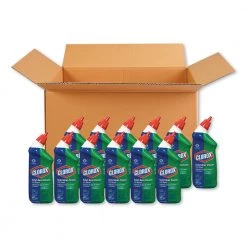 Clorox 00031 24 Oz. Toilet Bowl Cleaner With Bleach - Fresh Scent (12/Carton)