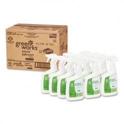 Green Works 00452 24 Oz. Spray Bottle Bathroom Cleaner (12/Carton)
