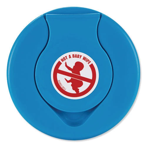 Clorox Healthcare 30577 6 In. X 5 In. Unscented Germicidal Bleach Wipes - White (150/Canister) - Image 4