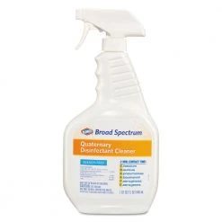 Clorox 30649 32 Oz. Spray Bottle Broad Spectrum Quaternary Disinfectant Cleaner