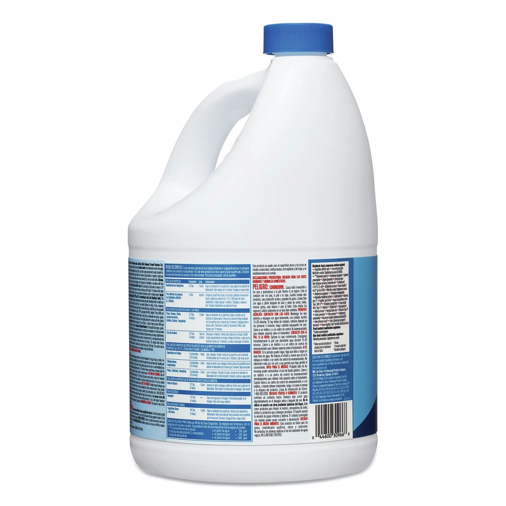 Clorox 30966 121 Oz. Bottle Regular Concentrated Germicidal Bleach (3/Carton) - Image 4