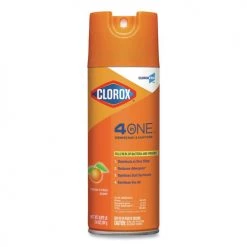 Clorox 31043 14 Oz. Citrus 4-in-1 Disinfectant And Sanitizer Aerosol Spray (12/Carton)