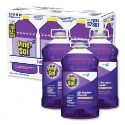 Pine-Sol 97301 144 Oz. All Purpose Cleaner - Lavender Clean (3/Carton)