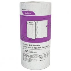 Cascades PRO K250 8 In. X 11 In. 2-Ply Select Kitchen Roll Towels (12/Carton)