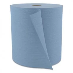 Cascades PRO W802 Tuff-Job 12 In. X 13 In. Jumbo Spunlace Towels - Blue (475 Sheets/Roll)