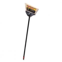 O-Cedar Commercial 91351 MaxiPlus Professional Polystyrene Bristle Angle Brooms With 51 In. Handle - Black (4-Piece/Carton)
