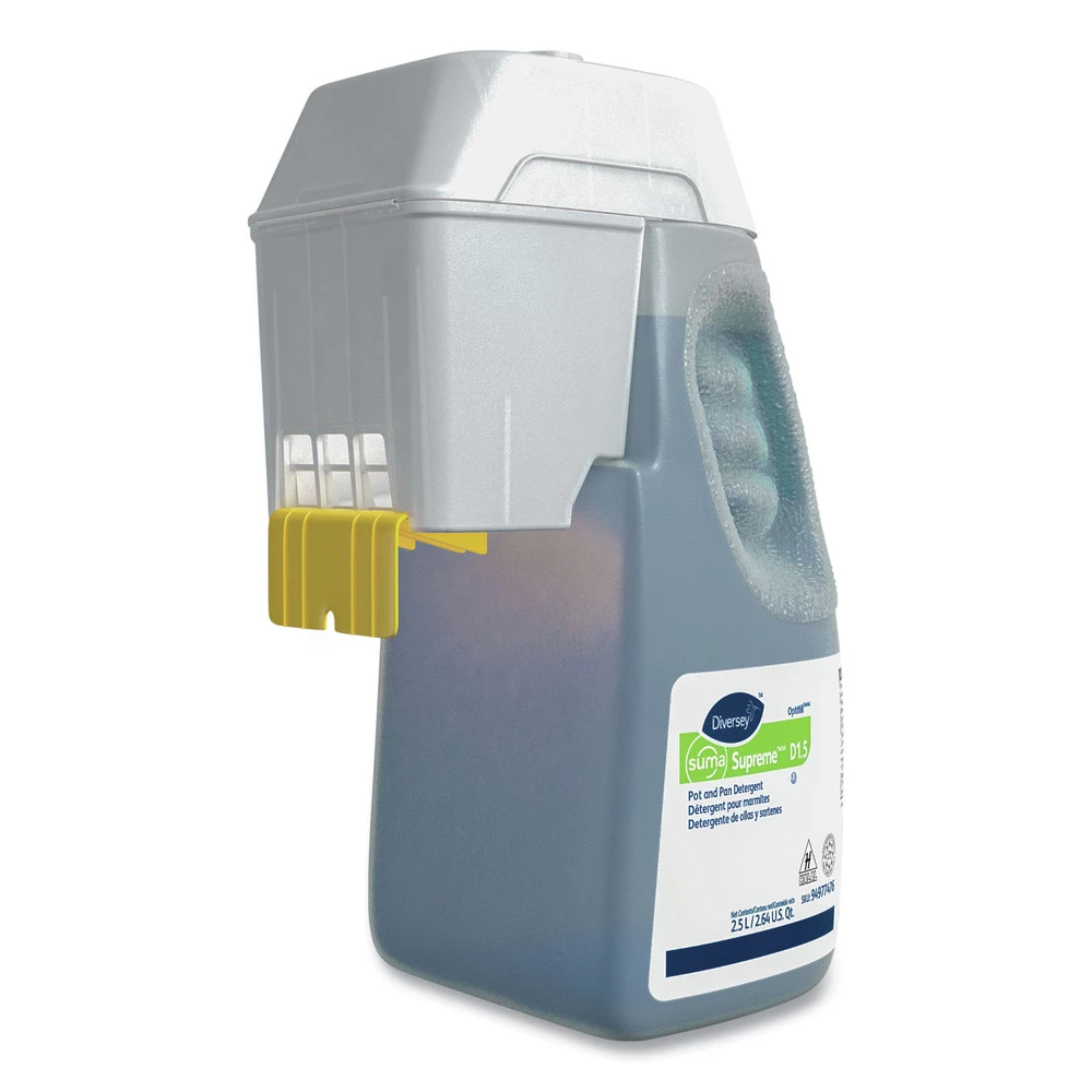 Suma 94977476 Supreme D1.5 Floral Scent 2.6 Quart Pot And Pan Detergent Optifill System Refill - Image 2