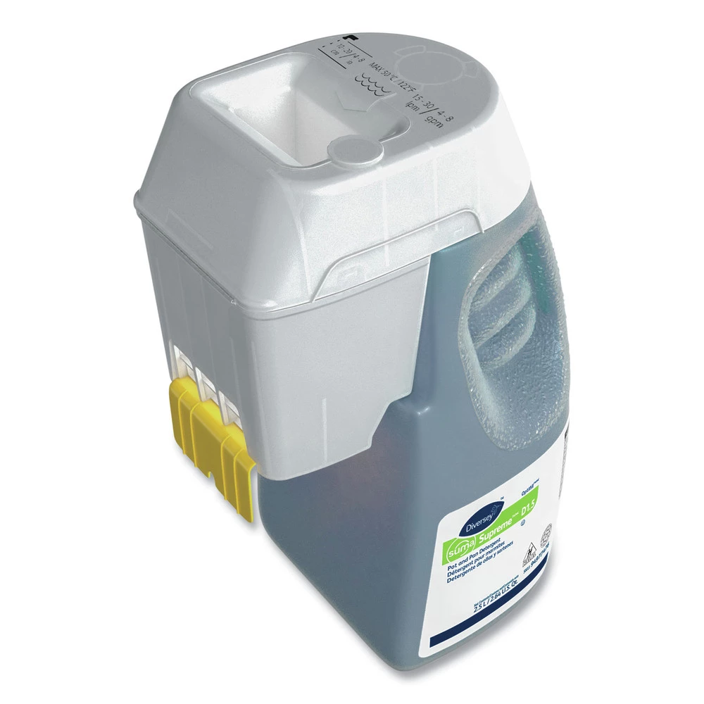 Suma 94977476 Supreme D1.5 Floral Scent 2.6 Quart Pot And Pan Detergent Optifill System Refill - Image 5