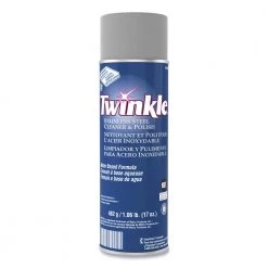 Twinkle 991224 17 Oz. Aerosol Can Stainless Steel Cleaner And Polish (12-Piece/Carton)