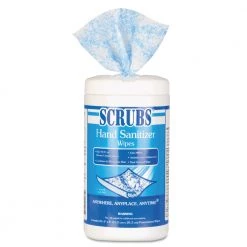 SCRUBS 90985 85/Can 6 Cans/Carton 6 X 8 Hand Sanitizer Wipes