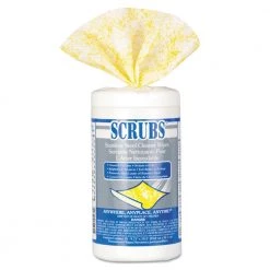SCRUBS 91930 9.75 In. X 10.5 In. Stainless Steel Cleaner Towels (6 Canisters/Carton , 30/Canister)