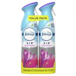 Febreze 97805PK Air, Spring And Renewal, 8.8 Oz Aerosol Spray, 2/pack