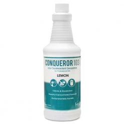 Fresh Products 12-32WB-LE Conqueror 103 Odor Counteractant Concentrate, Lemon, 32oz Bottle (12/Carton)