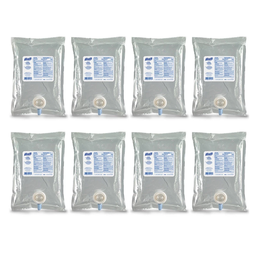 PURELL 2156-08 Advanced 1000 ML Hand Sanitizer Gel Refill For NXT Dispenser (8-Piece/Carton) - Image 2