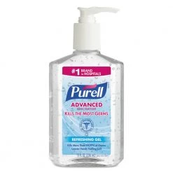 PURELL 9652-12 Advanced 8oz Pump Bottle Instant Hand Sanitizer (12/Carton)