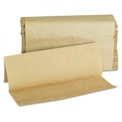 GEN G1508 Multifold 9 In. X 9-9/20 In. Folded Paper Towels - Natural (16 Packs/Carton, 250 Sheets/Pack)
