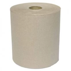 GEN GEN1826 8 In. X 700 Ft. 1-Ply, Hardwound Roll Towels - Kraft (6/Carton)
