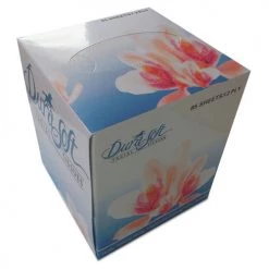 GEN GEN852E Facial Tissue Cube Box, 2-Ply, White, 85 Sheets/box, 36 Boxes/carton