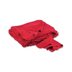 General Supply UFSN900RST 14 In. X 15 In. Cloth Shop Towels - Red (50/Pack)