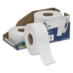 Georgia Pacific Professional 2172114 2-Ply Septic Safe 3-31/2 In. X 1000 Ft. Jumbo Bathroom Tissues - White (4/Carton )