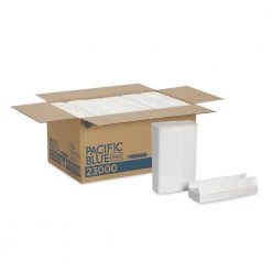 Georgia Pacific Professional 23000 Pacific Blue Select Premium 2-Ply 10-1/10 In. X 13-1/5 In. C-Fold Paper Towels - White (12 Packs/Carton, 120/Pack)