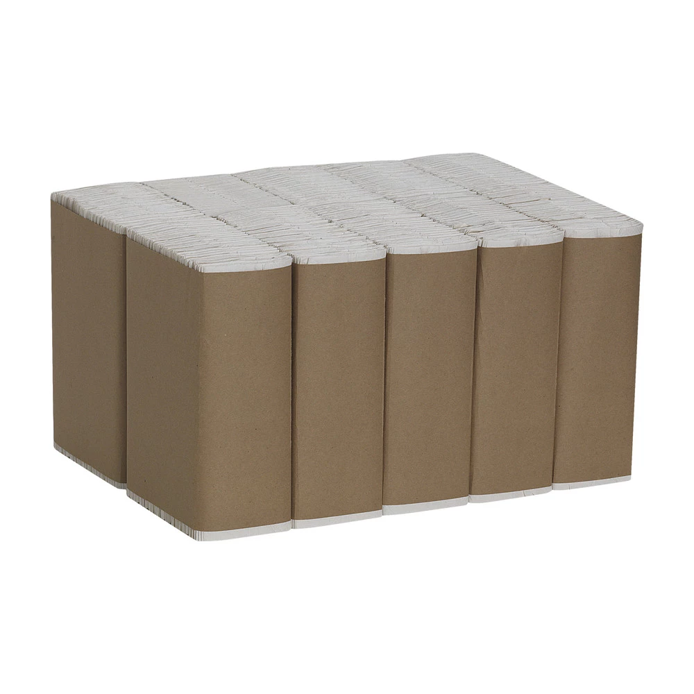 Georgia Pacific Professional 25190 Pacific Blue Basic Recycled C-fold 10.1 In. X 12.7 In. Paper Towels - White (240-Piece/Pack, 10 Packs/Carton) - Image 3