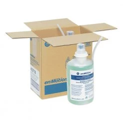 Georgia Pacific Professional 42718 1800 ML GP EnMotion Tranquil Aloe Counter Mount Soap Dispenser Refills - Green (2-Piece/Carton)