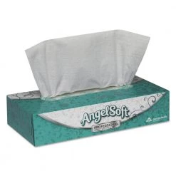 Georgia Pacific Professional 48580 2-Ply Premium Facial Tissue Flat Box - White (100 Sheets/Box)