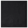 Hoffmaster 180313 9-1/2 In. X 9-1/2 In. 2-Ply Beverage Napkins - Black (1000-Piece/Carton)