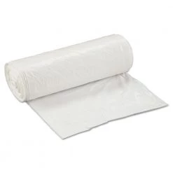 Inteplast Group WSL3036XHW 30 Gal .8 Mil 30 In. X 36 In. Low Density Can Liner - White (25/RL 8 RL/CT)