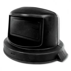 Impact 7747-3 27 In. Dia. Domed Gator Lid For 44 Gal. Waste Receptacle - Black (1/Carton)