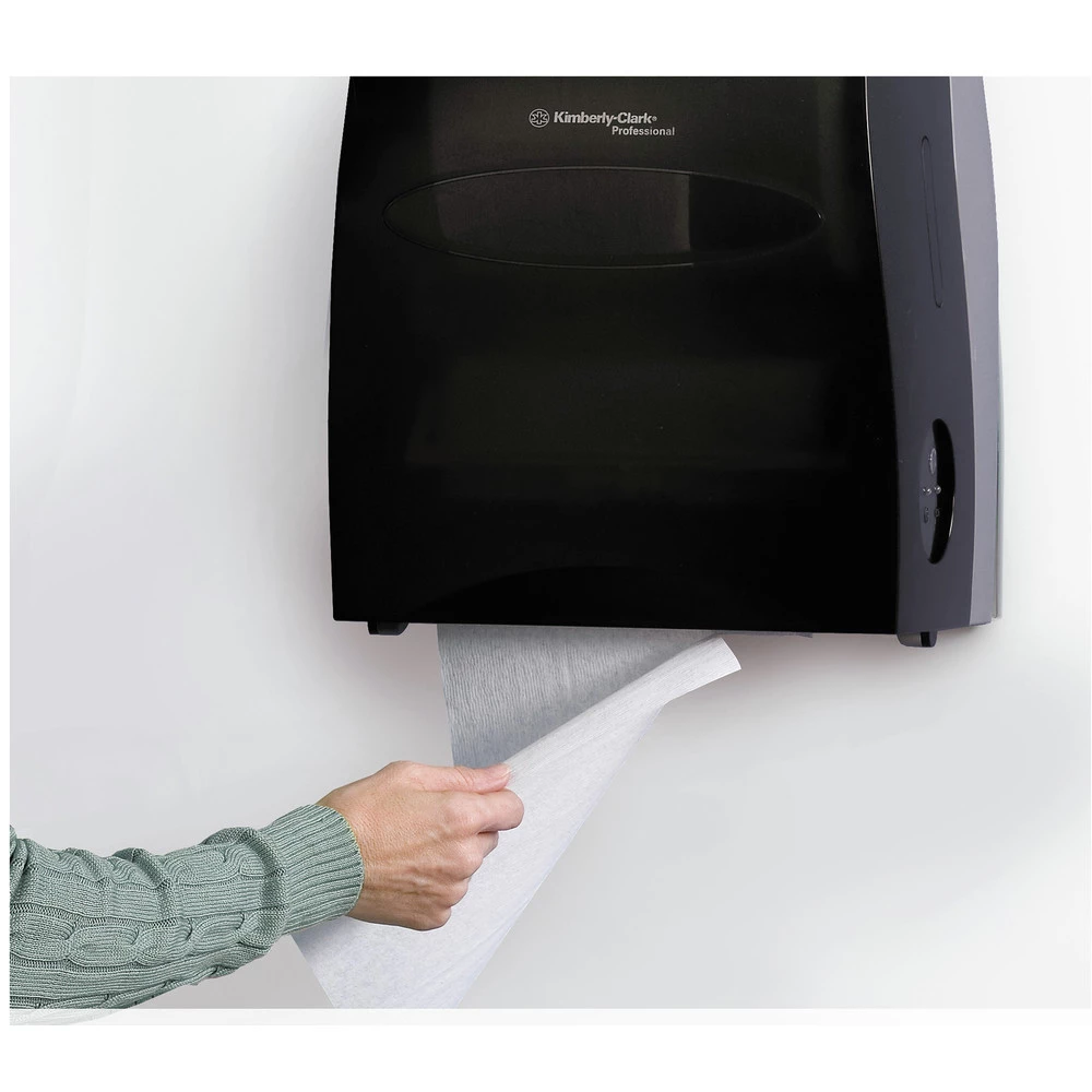 Scott 02000 Essential 8 In. X 950 Ft. High Capacity Hard Roll Paper Towels - White (6 Rolls/Carton) - Image 4