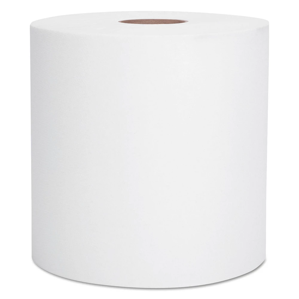 Scott 2068 Essential 1.5 In. Core 8 In. X 400 Ft. Universal Hard Roll Paper Towels - White (6 Rolls/Carton)